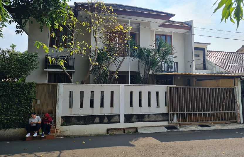 Kediaman Irjen Ferdy Sambo di Jakarta yang jadi lokasi baku tembak.