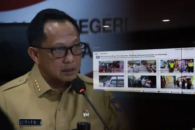 Menteri Dalam Negeri (Mendagri) Muhammad Tito Karnavian.