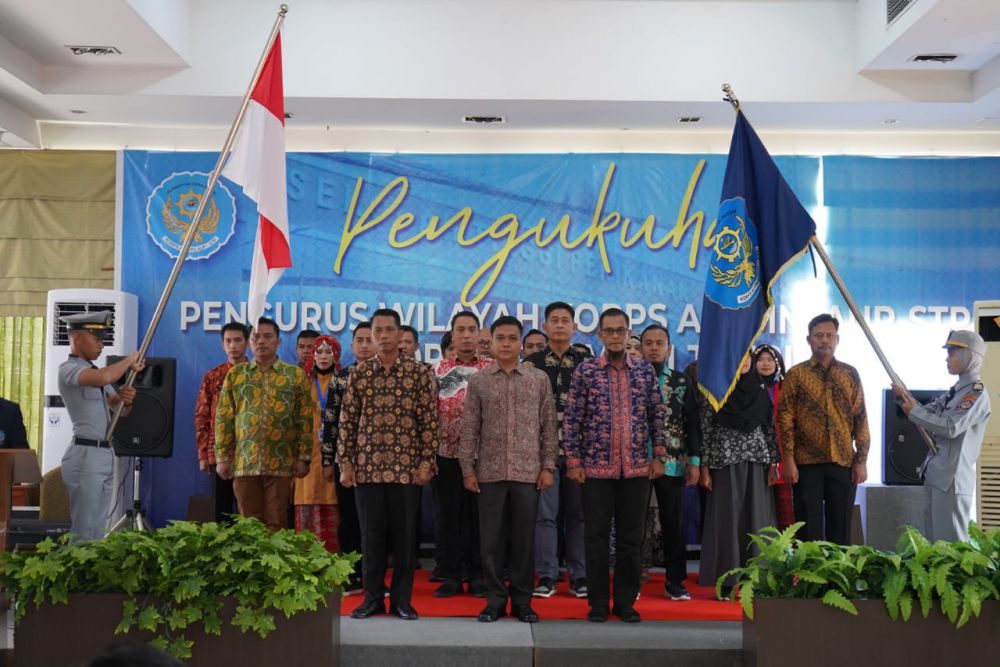 Pengukuhan Pengurus Wilayah Korps Alumni Akademi Usaha Perikanan - Sekolah Tinggi Perikanan (KORAL AUP-STP) Provinsi Jambi Periode 2022-2027