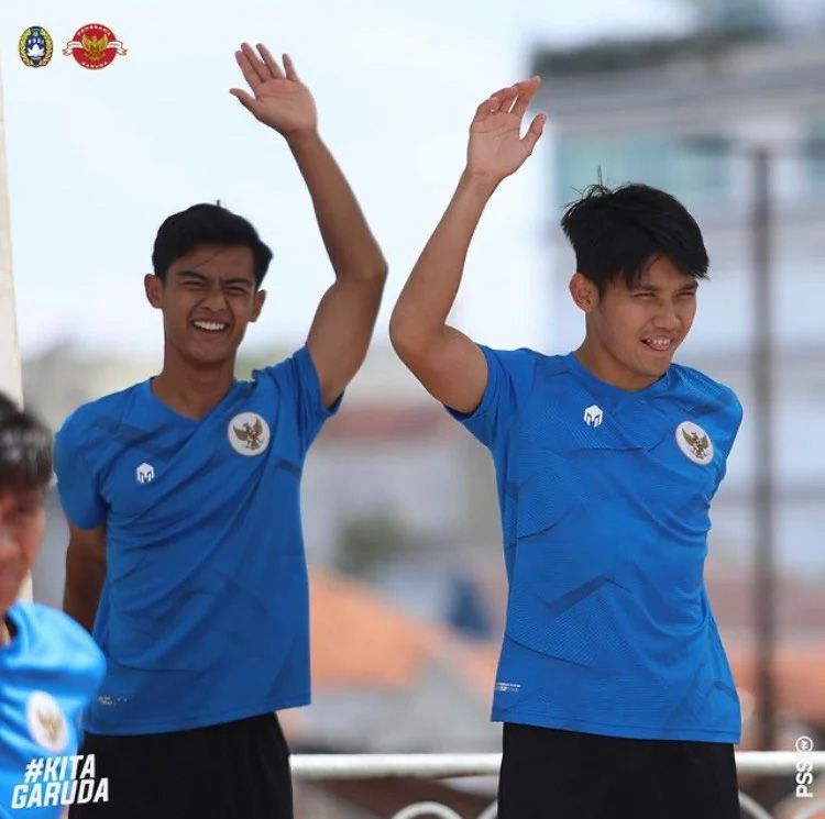 Pratama Arhan dan Witan Sulaiman.