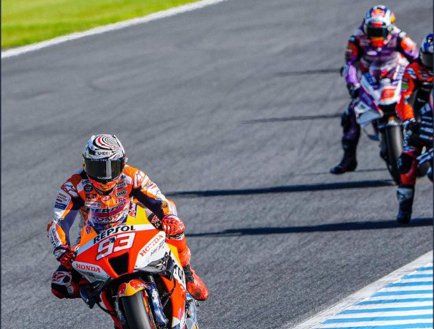Marc Marquez di ajang MotoGP Jepang 2022