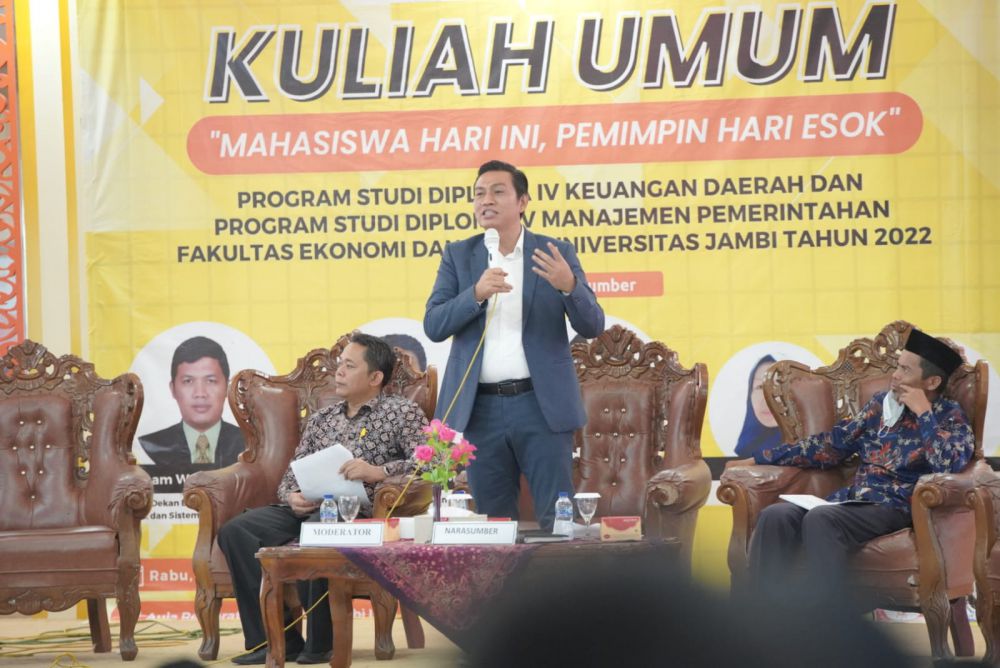  Jadi Pemateri Kuliah Umum, Sampaikan Kepada Mahasiswa, Harus Percaya Diri