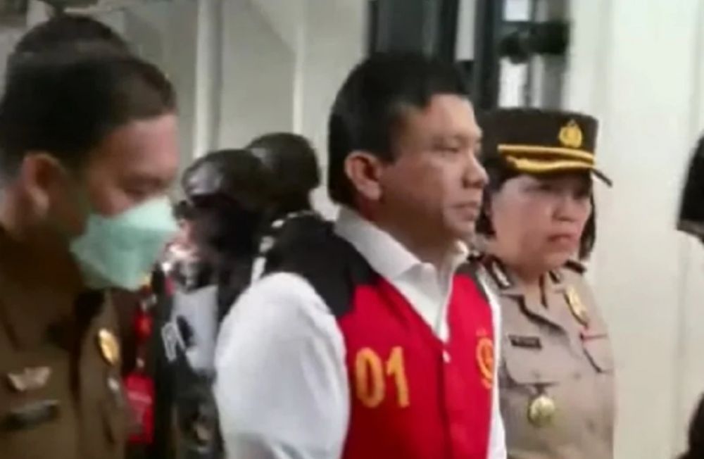 Eks Kadiv Propam Polri Ferdy Sambo tiba di PN Jakarta Selatan, Rabu, 26 Oktober 2022.