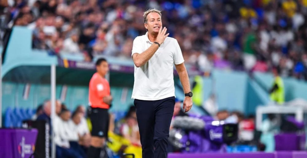 Pelatih Denmark Kasper Hjulmand.