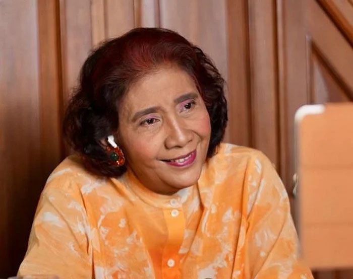 Mantan Menteri Kelautan dan Perikanan Republik Indonesia Susi Pudjiastuti.