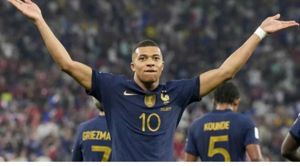 Penyerang Timnas Prancis, Kylian Mbappe.