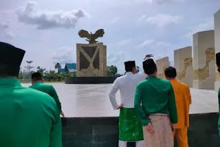 Bupati Batanghari Tinjau Alun-Alun di Lapangan Garuda