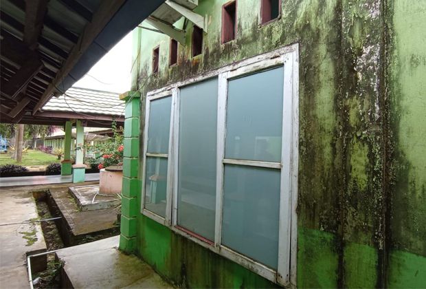 BUTRUH PERHATIAN: Kondisi  RSUD Sungai Gelam saat ini membutuhkan perhatian serius dari Pemerintah Daerah Muaro Jambi.

 