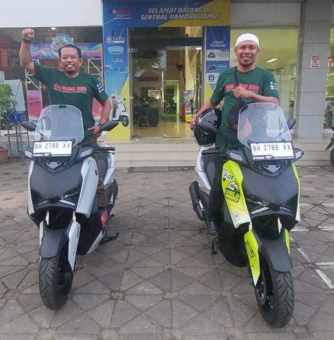 Yamaha N-Max Akan Temani Lilik Gunawan Menuju Mekkah