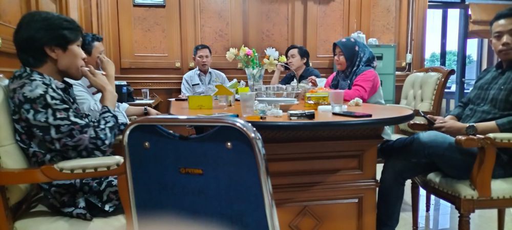 Panitia saat menggelar rapat persiapan Muwil II IKA PMII Privinsi Jambi.