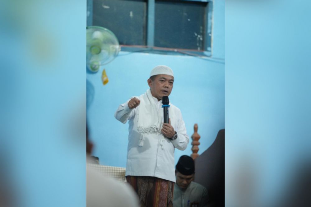 Gubernur Jambi Al Haris saat Saat Safari Ramadhan di Bahar Utara
