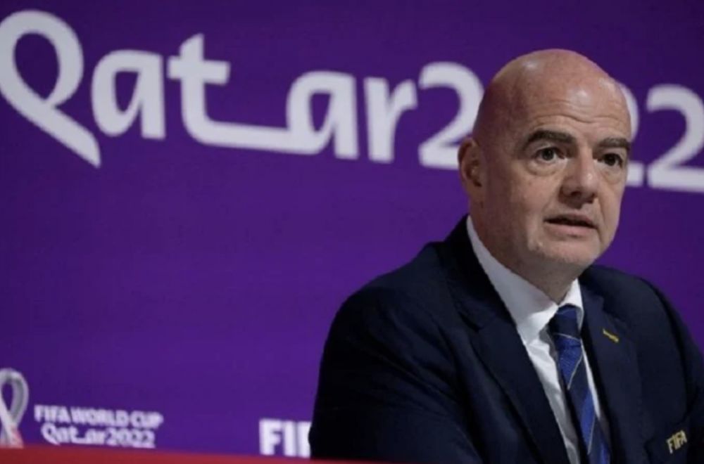 Presiden FIFA, Gianni Infantino.
