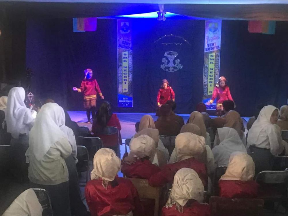 Gelaran Seni dan Budaya SMKN 3 Sungai Penuh Berlangsung Meriha