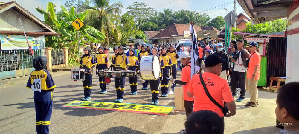Cabor Drumband Kabupaten Tanjabbar Raih Juara Umum Porprov Jambi XXIII
