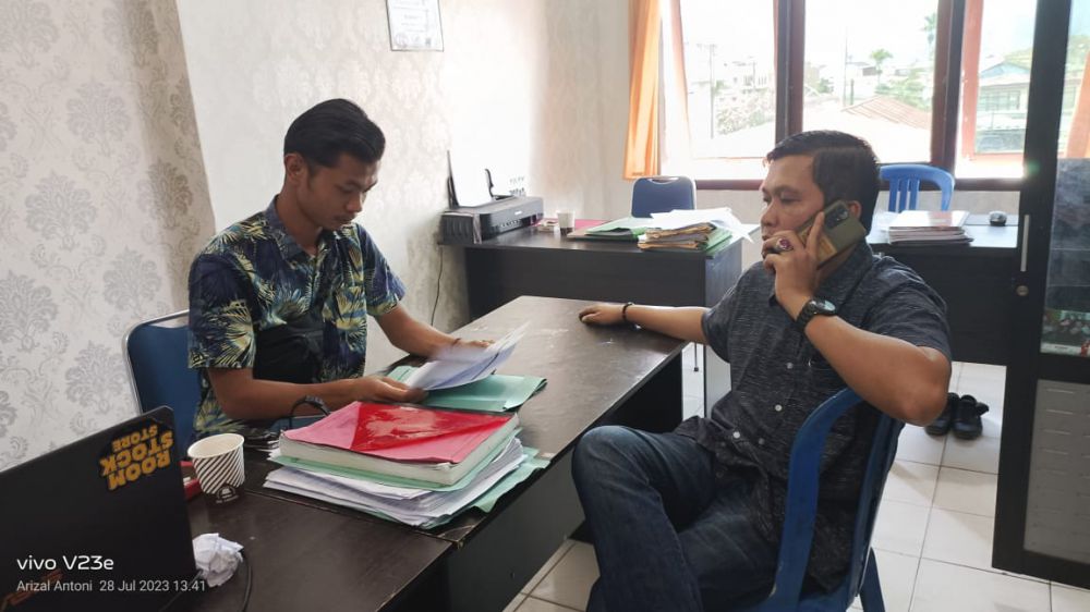Plt Ketua KONI Kota Sungai Penuh Dilapor Polisi soal Dugaan Pelanggaran UU ITE.