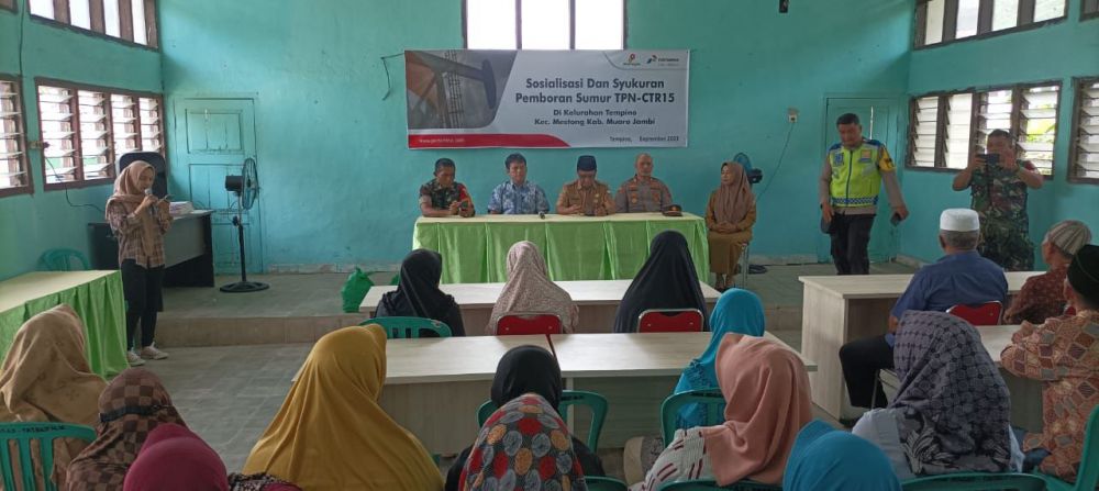 Tajak Sumur Eksplorasi, Pertamina Gelar Sosialisasi dan Syukuran