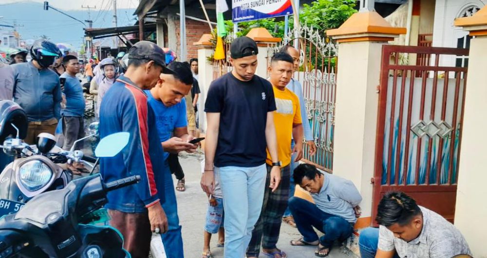 Dua Pengedar Sabu Diringkus Disebuah kantor Partai Politik Sungai Penuh
