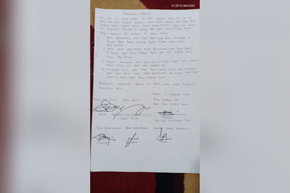 Sudah Ada Perjanjian Dengan Polres Kerinci, Depati Muara Langkap Minta Pelaku PETI Tetap Diproses Hukum