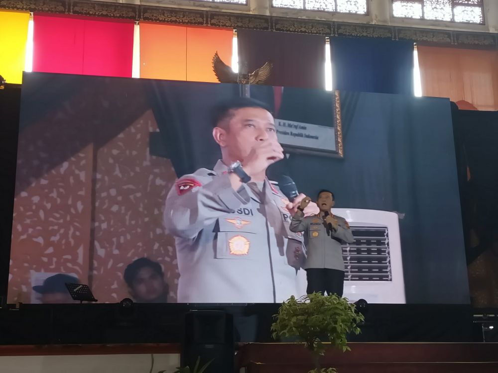 Kapolda Jambi Hadiri Konser Anti Radikalisme di UNJA, Diikuti 6500 Mahasiswa