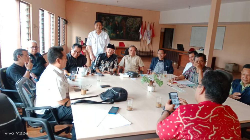 Firdaus Pimpin Langsung Rapat Kordinasi Persiapan Rapimnas SMSI Hadapi Pemilu 2024