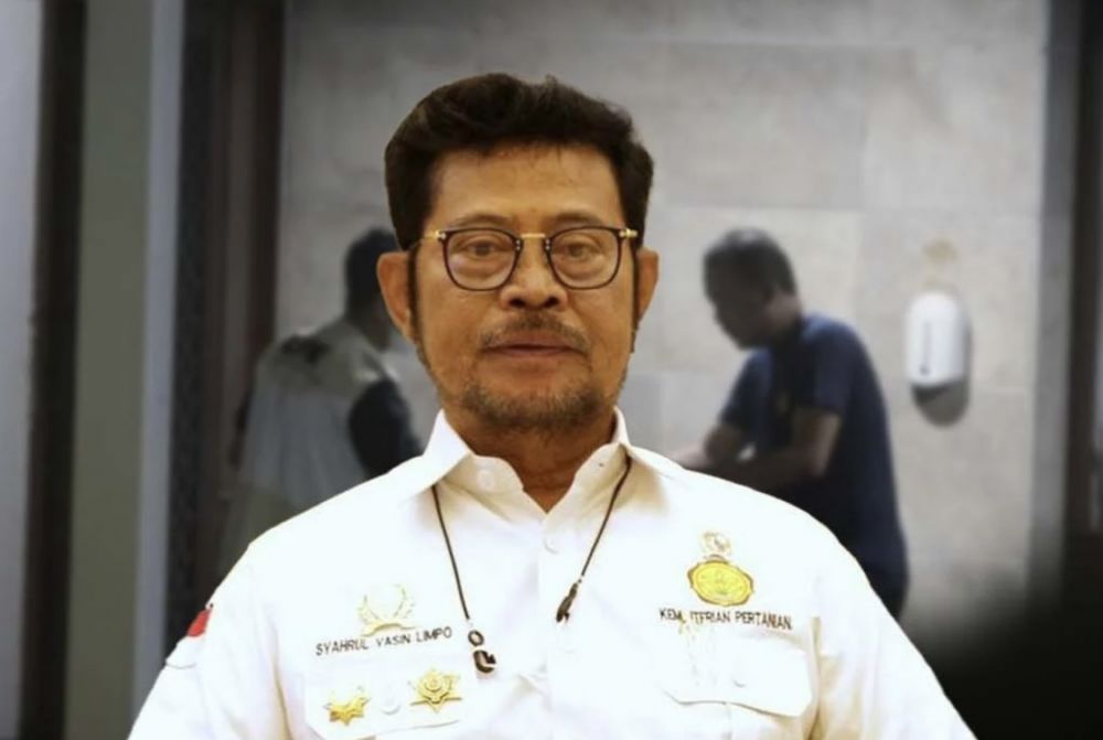 Menteri Pertanian Syahrul Yasin Limpo.
