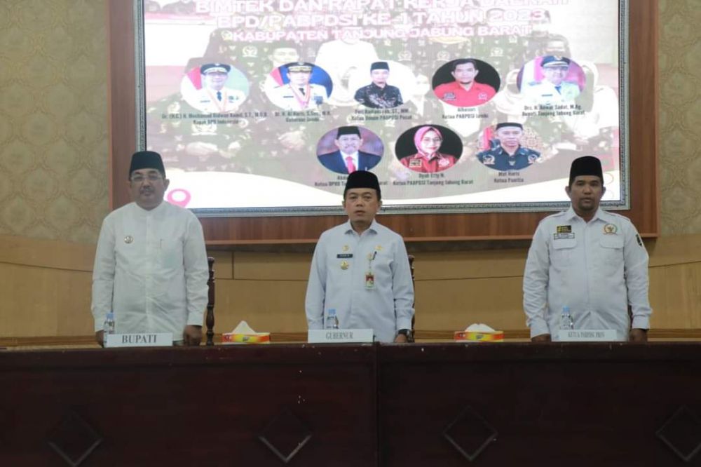Hadiri Rakerda, Bupati Tanjab Barat Berpesan BPD/PABPDSI Harus Bisa Menjadi Pilar Utama