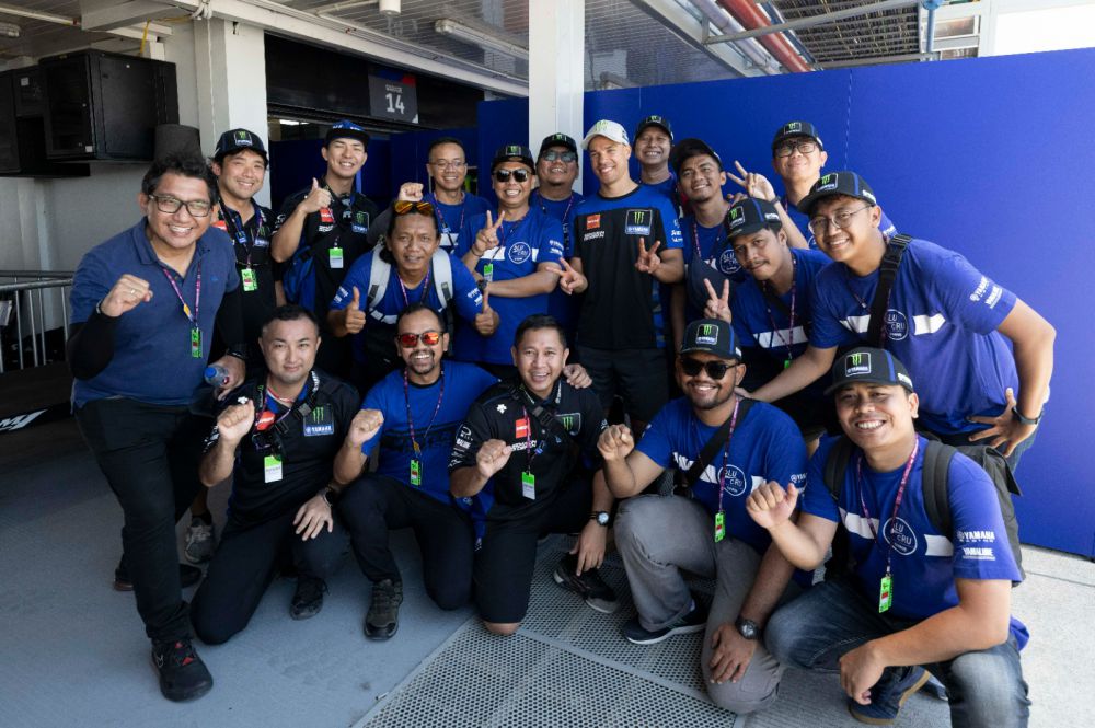 Antusias, Penggemar Meet & Greet dengan Pembalap Monster Energy Yamaha MotoGP di Sirkuit Mandalika
