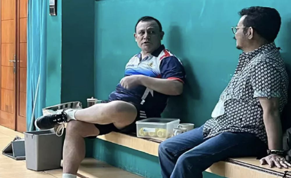 Pertemuan Firli dengan SYL pada sebuah gelanggang olahraga (GOR) badminton beredar di media sosial.