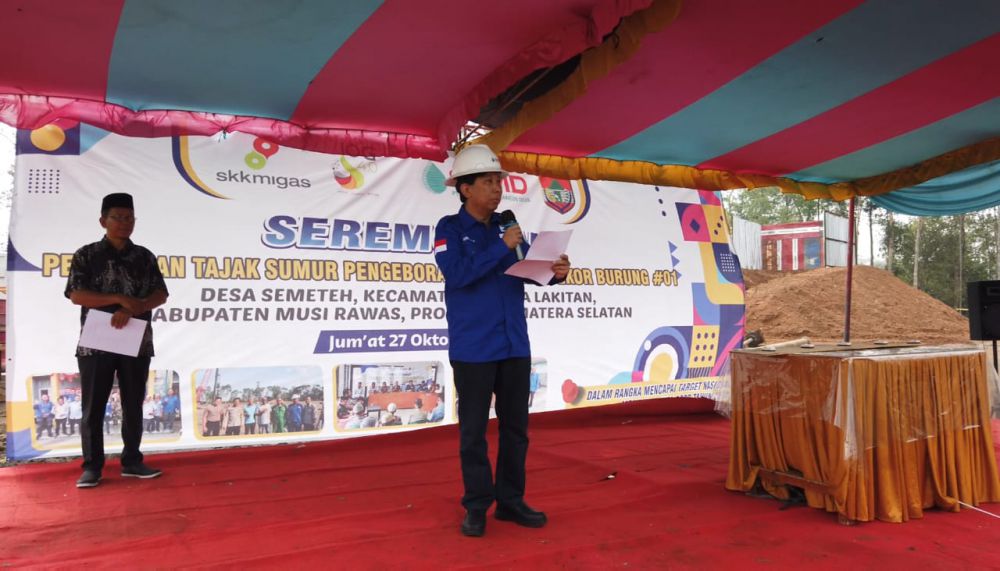 Upaya Tingkatkan Produksi, SKKMIGAS – KKKS SELERAYA MERANGIN DUA 
Tajak Sumur Eksplorasi Ekor Burung #1