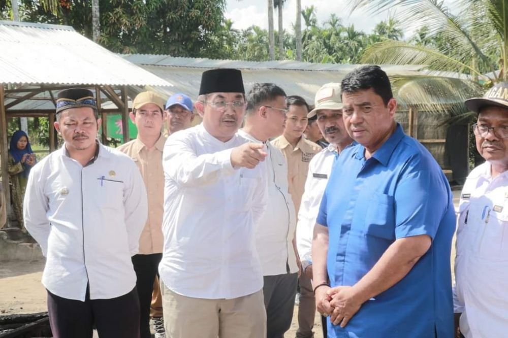 Bupati tinjau lokasi kebakaran di Betara