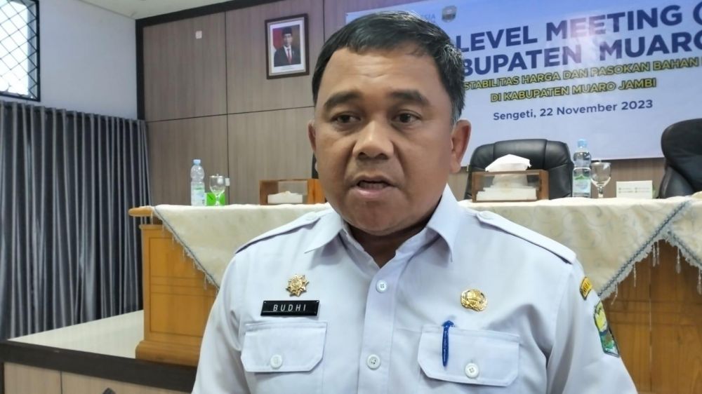 Sekretaris Daerah Kabupaten Muaro Jambi Budhi Hartono.