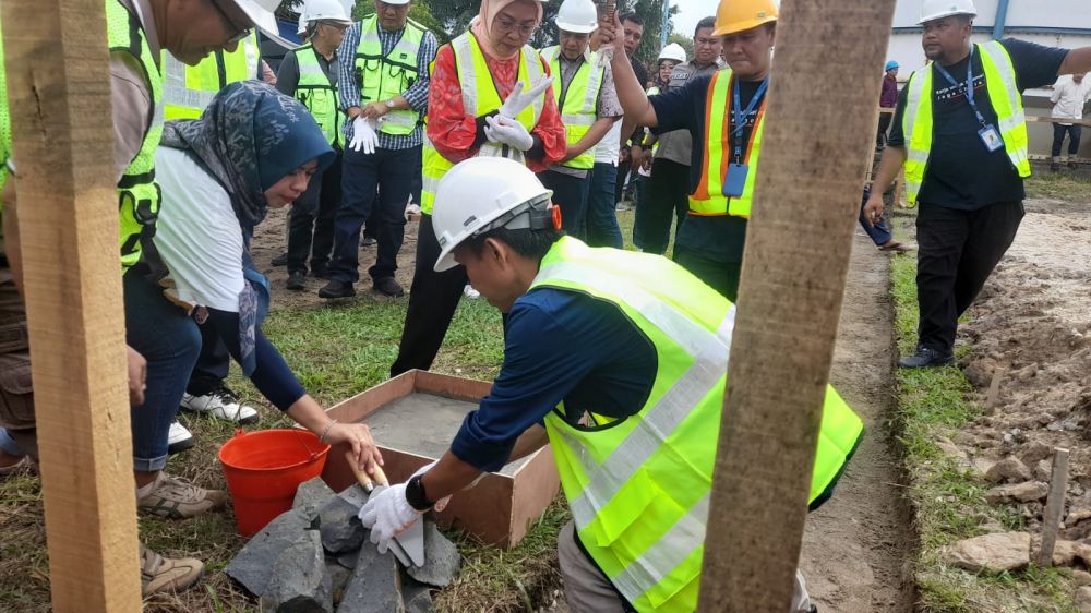 Bangun Baru IPA 4 Aurduri, Pj Walikota Jambi Sri Purwaningsih Minta PDAM Optimalkan Pelayanan

