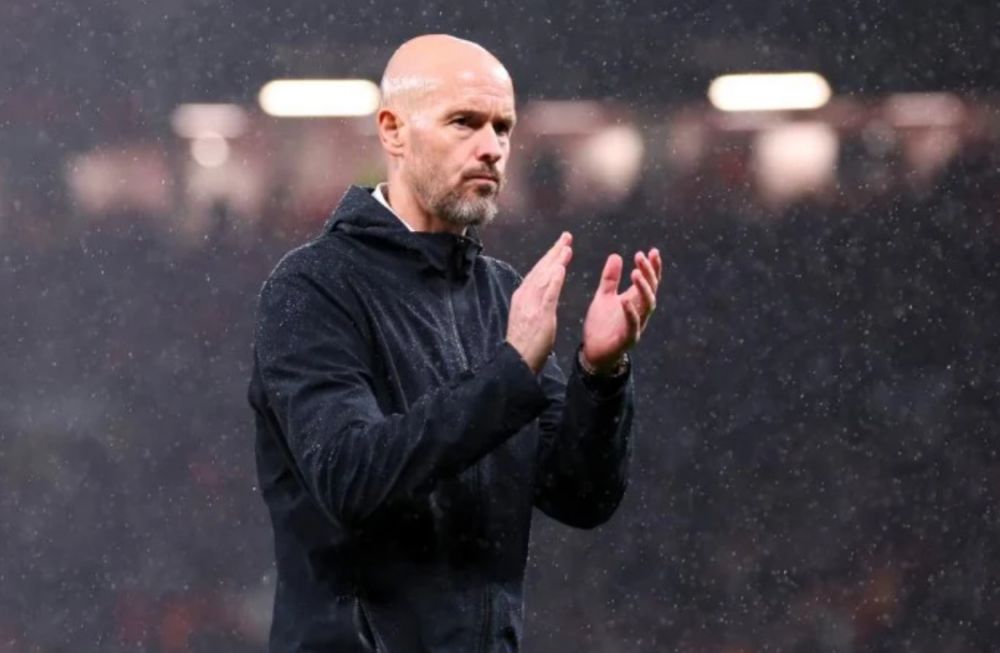Pelatih Erik ten Hag.