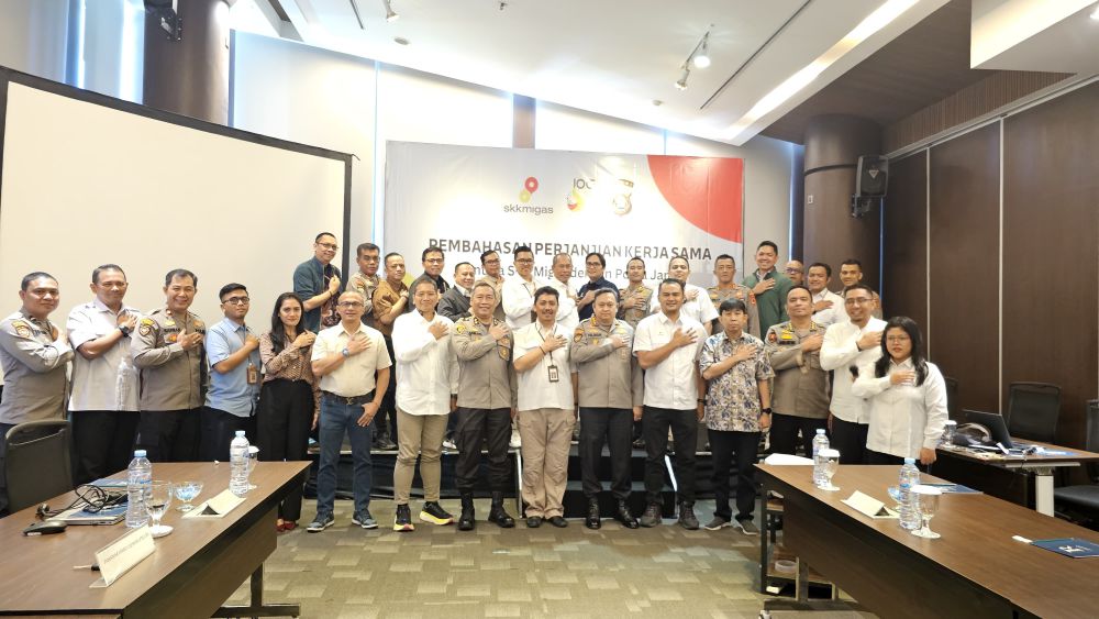 Polda Jambi Hadiri Pembahasan Perjanjian Kerjasama dengan SKK Migas