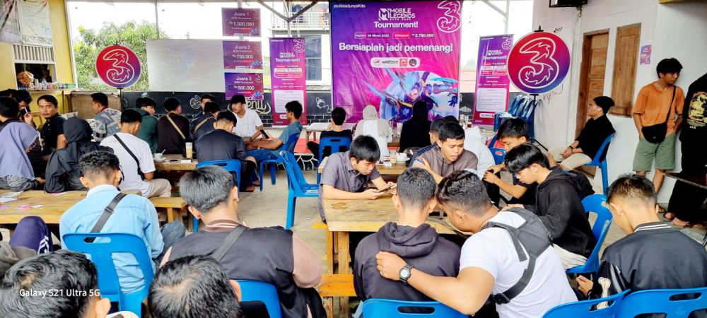 Gelar Turnamen Esport di 41 Kabupaten/Kota Sumatera, Tri Buktikan Keunggulan Jaringan