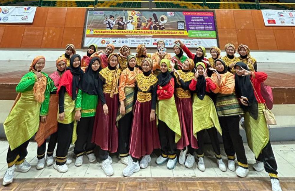 Membanggakan! Marching Band Diniyyah Al-Azhar Bungo Raih Juara Internasional