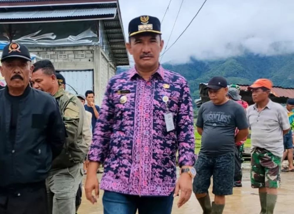 Jembatan Tamiai Amblas, Pj Bupati Kerinci : Kita Upayakan Pemasangan Jembatan Alternatif Milik PLTA