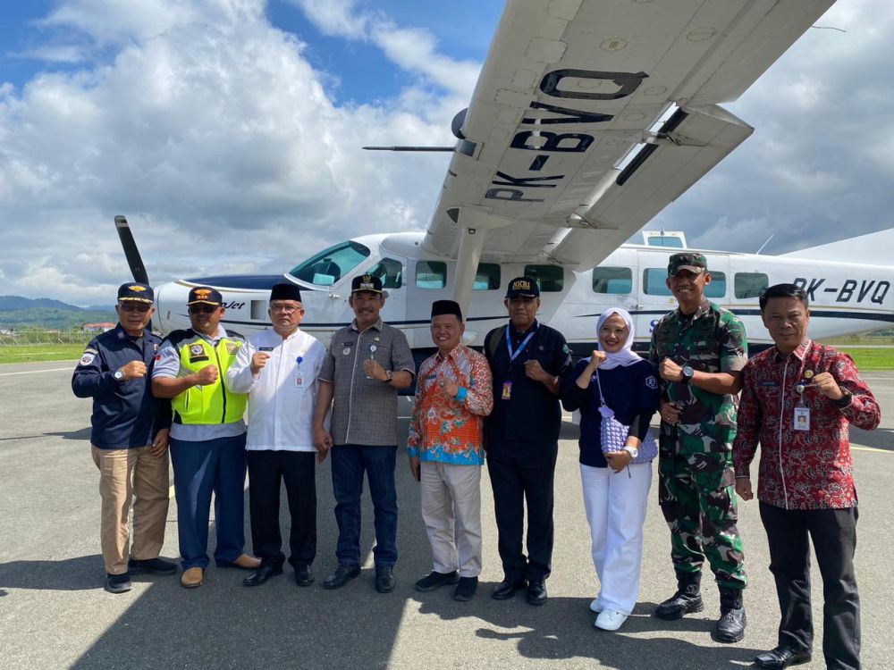 Mendarat di Depati Parbo, Susi Air Resmi Terbangi Kerinci-Jambi Senin dan Jumat