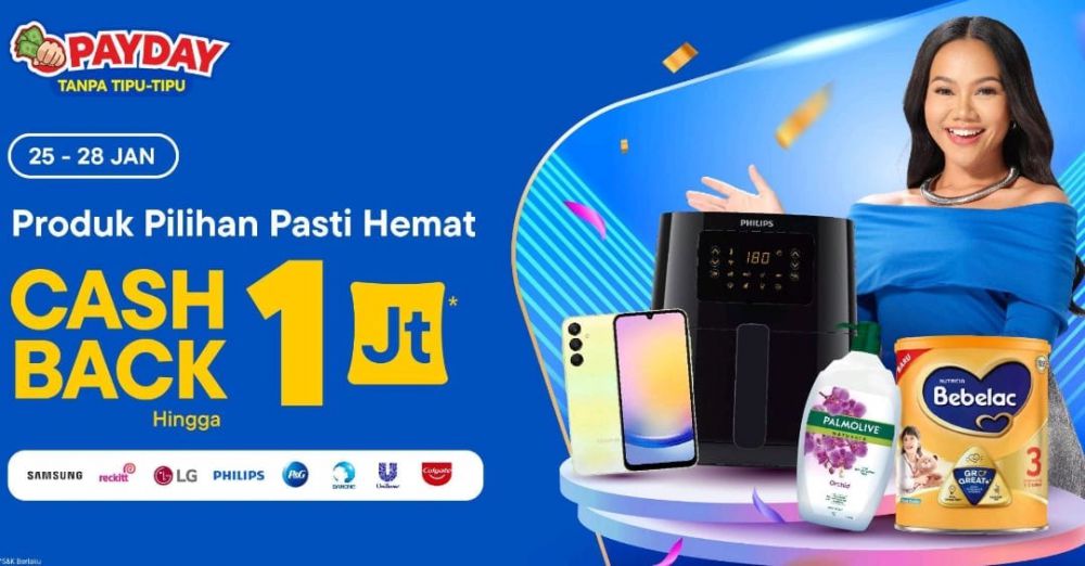 Blibli Payday Januari 2024! Belanja Produk Kebutuhan Rumah Tangga Lebih Hem