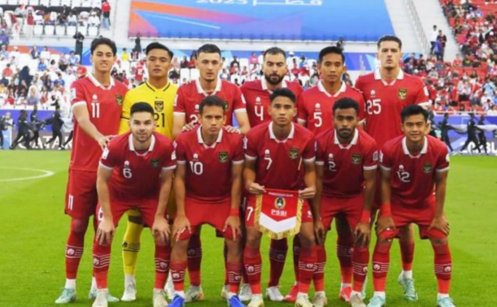 Arsip - Timnas Indonesia berfoto bersama.