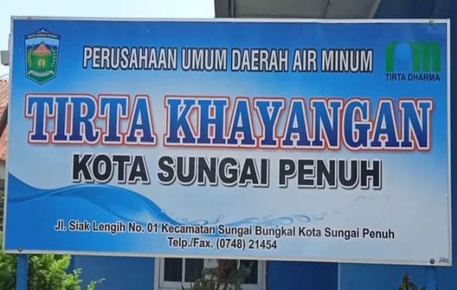 Kantor PDAM Tirta Sakti Sungai Penuh.