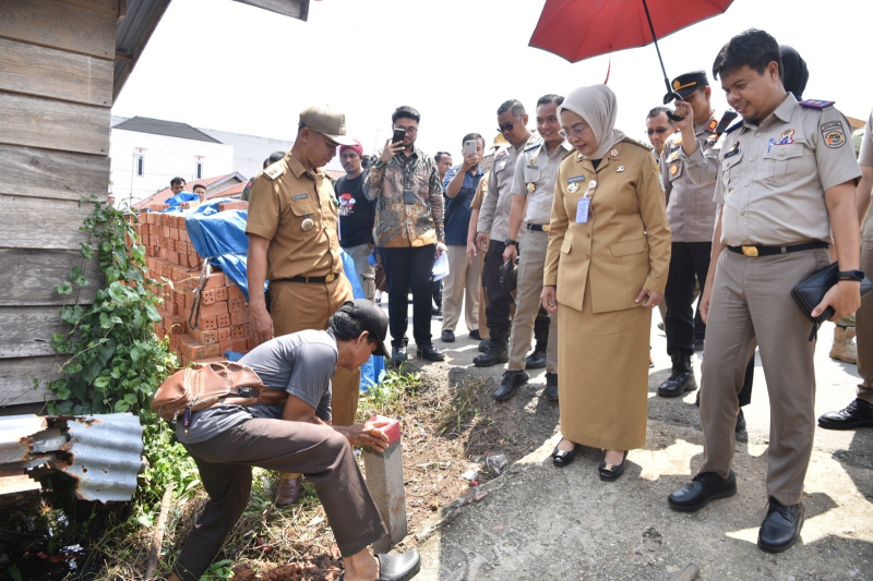 Minimalisir Sengketa Batas Tanah, Pemkot dan BPN Pasang 200 Patok Batas Tanah 