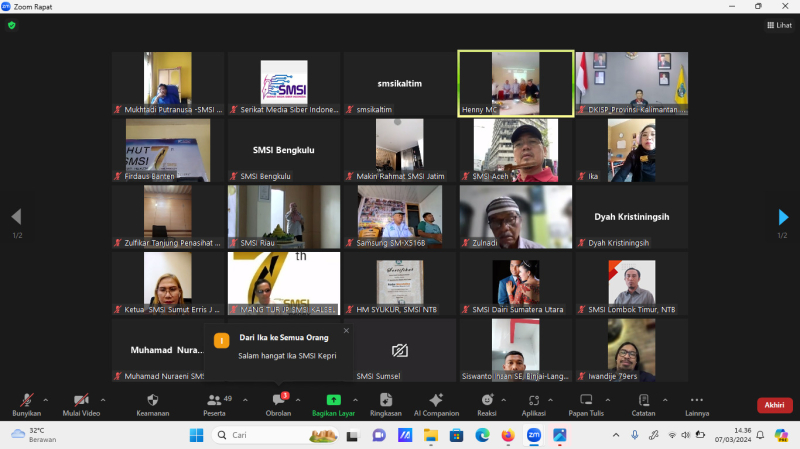 Serikat Media Siber Indonesia (SMSI) berdiri pada 2017 di tengah badai disrupsi teknologi dan perubahan sosial yang mengguncang dunia pers. Dalam upaya menyongsong masa depan yang penuh tantangan, SMSI telah bertransformasi menjadi pemain utama dalam industri media siber.