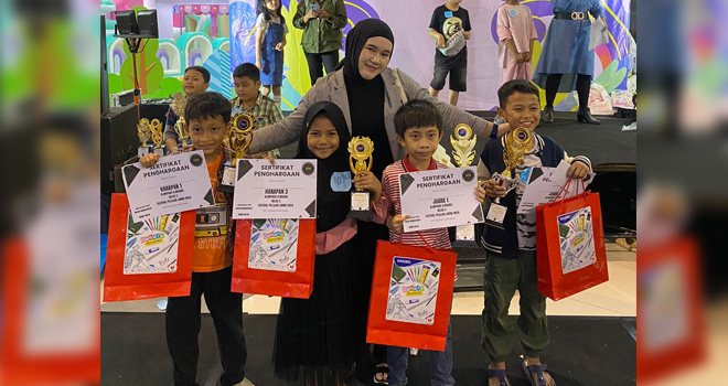 SDN 47 Kota Jambi Berhasil Meraih 6 Medali Dalam Festival Pelajar Jambi 2024 Tingkat SD Se-Kota Jambi