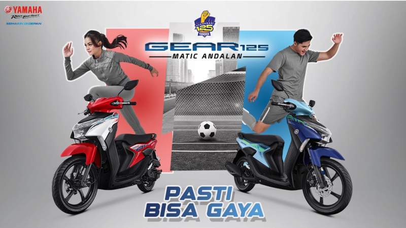 Si Serba Bisa, Matic Andalan Yamaha Gear 125 Hadir Dengan Warna Baru

 