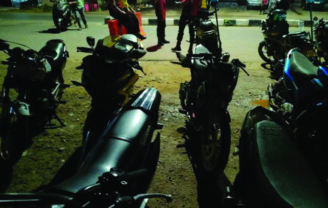 Sejumlah kendaraan roda dua yang menggunakan knalpot resing diamankan Polres Bungo selama bulan Ramadan.