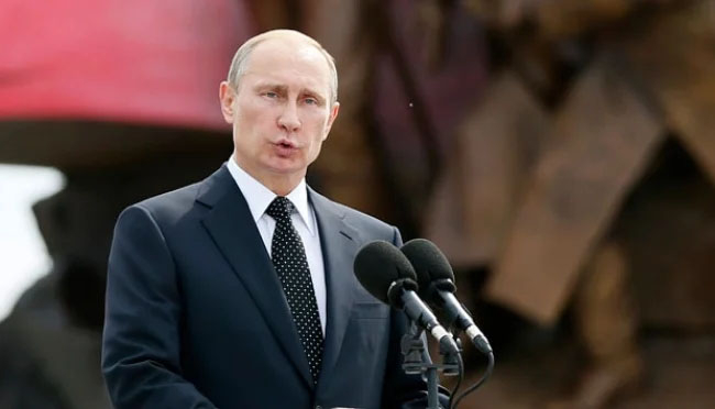 Presiden Rusia Vladimir Putin