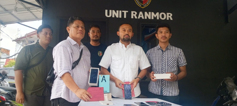 Pelaku dan Penadah Handphone Curian Diringkus Polisi, Ini Modusnya