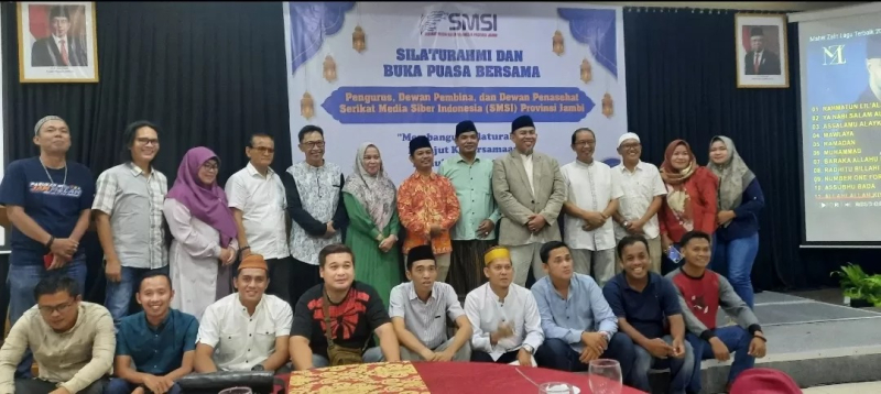 SMSI Jambi Gelar Buka Puasa Bersama.