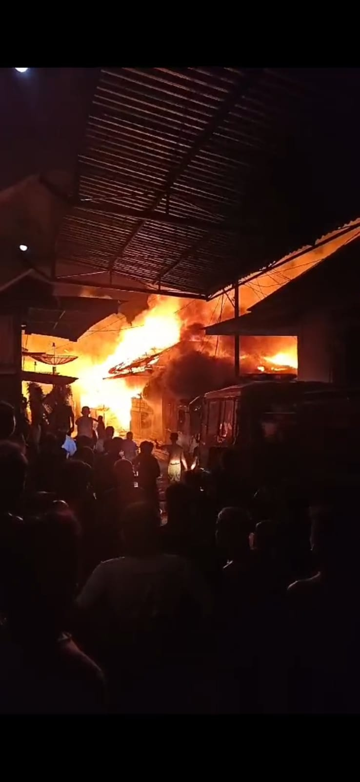 Jelang Sahur, Sejumlah Rumah di Bungo Hangus Dilalap Si Jago Mera